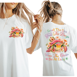 SMELL THE SEA FEEL THE BREEZE -    DTF TRANSFER SET