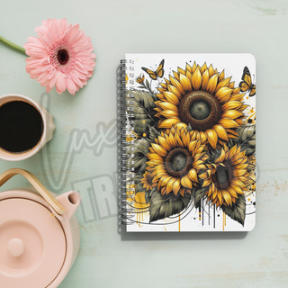SUNFLOWERS  - A5 SUBLIMATION PRINT (SET OF 2)