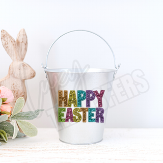 HAPPY EASTER FAUX UV DECAL