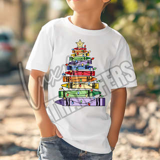 CRAYON TREE - KIDS -   DTF TRANSFER