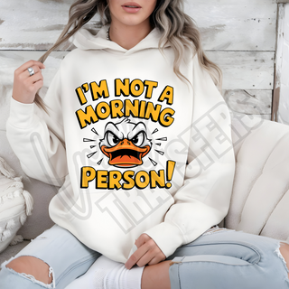 IM NOT A MORNING PERSON -   DTF TRANSFER ** RESTOCK PRE-ORDER**