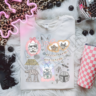 MAY THE FORCE BE WITH YOU ADULTS  -   DTF TRANSFER