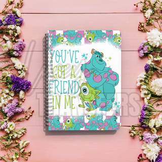 YOU'VE GOT A FRIEND IN ME -  A5 SUBLIMATION PRINT (SET OF 2)