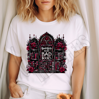 GOOD GIRLS READ BAD BOOKS -   DTF TRANSFER