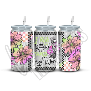 CAFFEINE AND CUSS WORDS - 16OZ