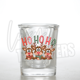 HO HO HO - SHOT GLASS UV PRINT