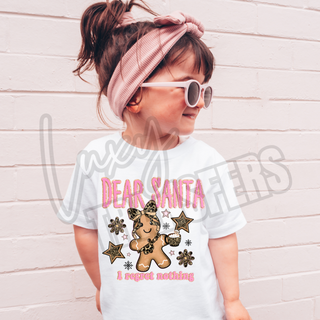 DEAR SANTA - KIDS -   DTF TRANSFER