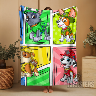 PAW PATROL PLUSH BLANKET 60" x 80"