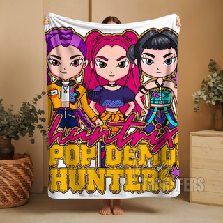 KPOP DEMON HUNTERS PLUSH BLANKET 60" x 80"