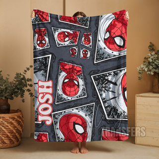 SPIDY - PLUSH BLANKET 1.5M X 2M
