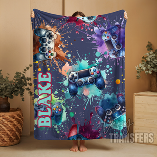 GAMER -  PLUSH BLANKET 1.5M X 2M