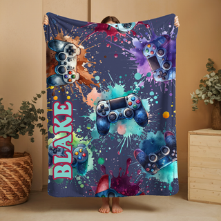 GAMER -  PLUSH BLANKET 1.5M X 2M