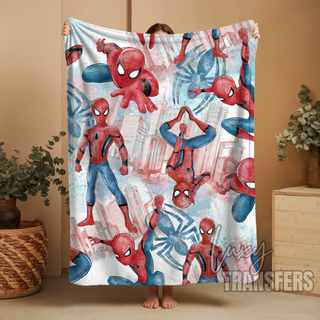 PLUSH BLANKET- SPIDY