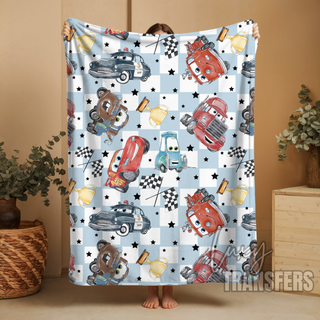 PLUSH BLANKET- CARS