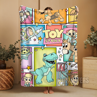 PLUSH BLANKET- T STORY