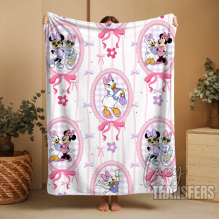 PLUSH BLANKET- CARTOON FRAMES