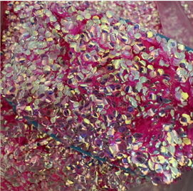 BUBBLE HOT PINK - PREMIUM BUBBLE GLITTER