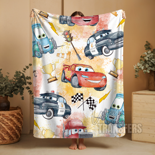 CARS PLUSH BLANKET 60" x 80"