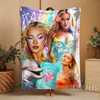 PLUSH BLANKET- ZARA