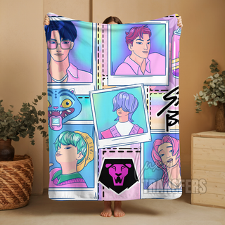 SAJA BOYS PLUSH BLANKET 60" x 80"