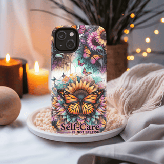 SELF CARE IS NOT SELFISH - SUBLIMATON PHONE CASE PRINT