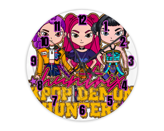 DEMON HUNTERS - READY TO SHIP 30CM CLOCK TRANSFER