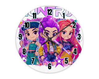 HUNTRIX TRIO - READY TO SHIP 30CM CLOCK TRANSFER