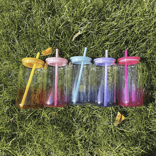 Lux Label & Co. 16oz ACRYLIC JELLY OMBRE TUMBLERS