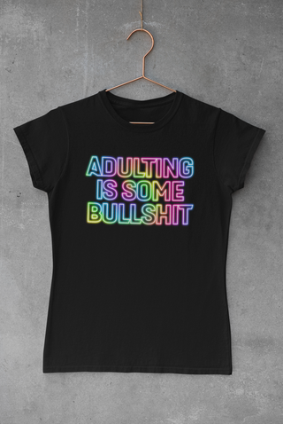 Lux Label & Co. Adulting is some Bullshit