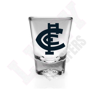 Lux Label & Co. CARLTON AFL SHOT GLASS UV DECALS