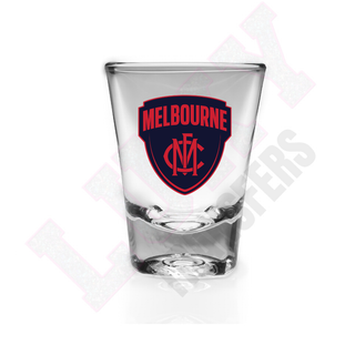 Lux Label & Co. MELBOURNE AFL SHOT GLASS UV DECALS