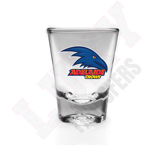 Lux Label & Co. ADELAIDE CROWS AFL SHOT GLASS UV DECALS