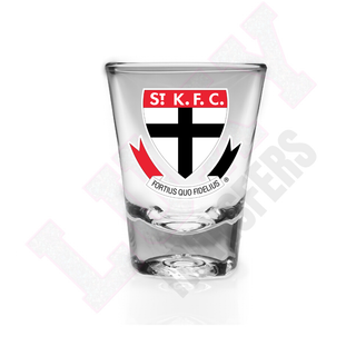 Lux Label & Co. ST KILDA AFL SHOT GLASS UV DECALS