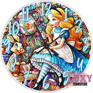 Lux Label & Co. ALICE- 20CM- 30CM CLOCK TRANSFER