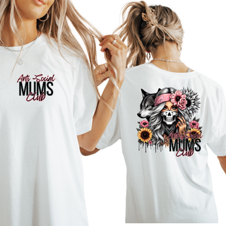 Lux Label & Co. ANTI-SOCIAL MUMS CLUB- DTF PRINT