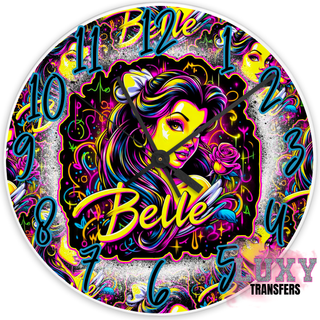 Lux Label & Co. BELLE - 20CM- 30CM CLOCK TRANSFER