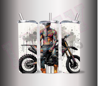 Lux Label & Co. BIKER 2  - 20 Oz SUBLIMATION PRINT