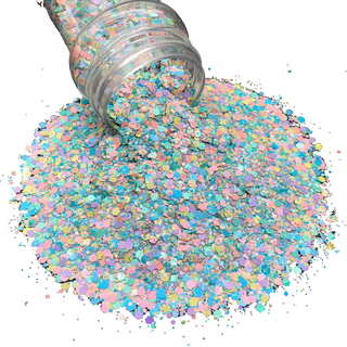 Lux Label & Co. BIRTHDAY CAKE PREMIUM CHUNKY GLITTER - 50G - INSTOC