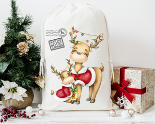 Lux Label & Co. BLANK SANTA SACKS- CLEARANCE