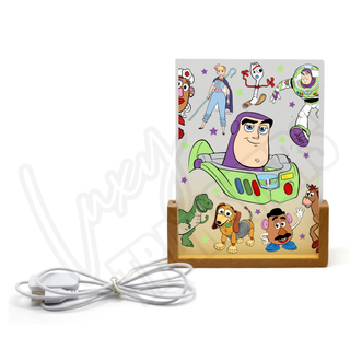 Lux Label & Co. BUZZ AND FRIENDS  -  TIMBLER ACRYLIC NIGHTLIGHT PRINT