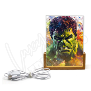 Lux Label & Co. HULK - TIMBLER ACRYLIC NIGHTLIGHT PRINT