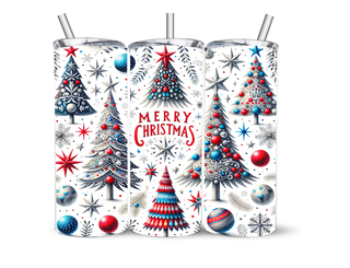 Lux Label & Co. MERRY CHRISTMAS - 20 Oz SUBLIMATION PRINT