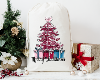 Lux Label & Co. Merry Christmas - Santa Sack Size