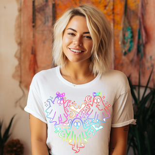 Lux Label & Co. NEON GHOST TRIO- DTF PRINT