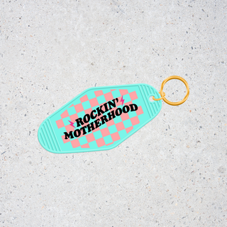 Lux Label & Co. ROCKIN MOTHERHOOD-INSTOCK KEYCHAIN UV DECAL