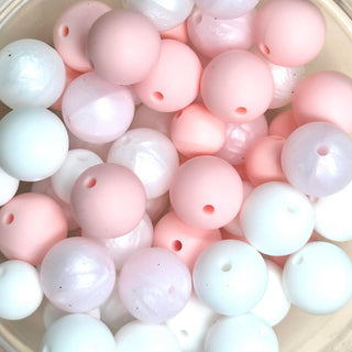 Lux Label & Co. ROUND PINKS BEAD PACK