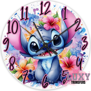 Lux Label & Co. STITCH - 20CM- 30CM CLOCK TRANSFER