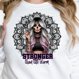 Lux Label & Co. STRONGER THAN THE STORM - DTF PRINT