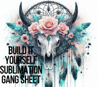 Lux Label & Co. SUBLIMATION PRINTS BUILD IT YOURSELF SUBLIMATION GANG SHEET