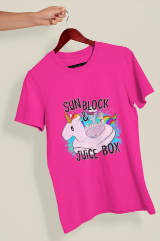 Lux Label & Co. Sunblock & Juice box -Pink